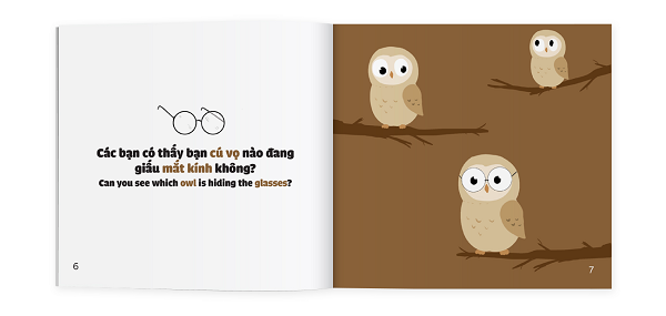 Ehon Ai giấu cái gì: Vào rừng xem ai giấu cái gì