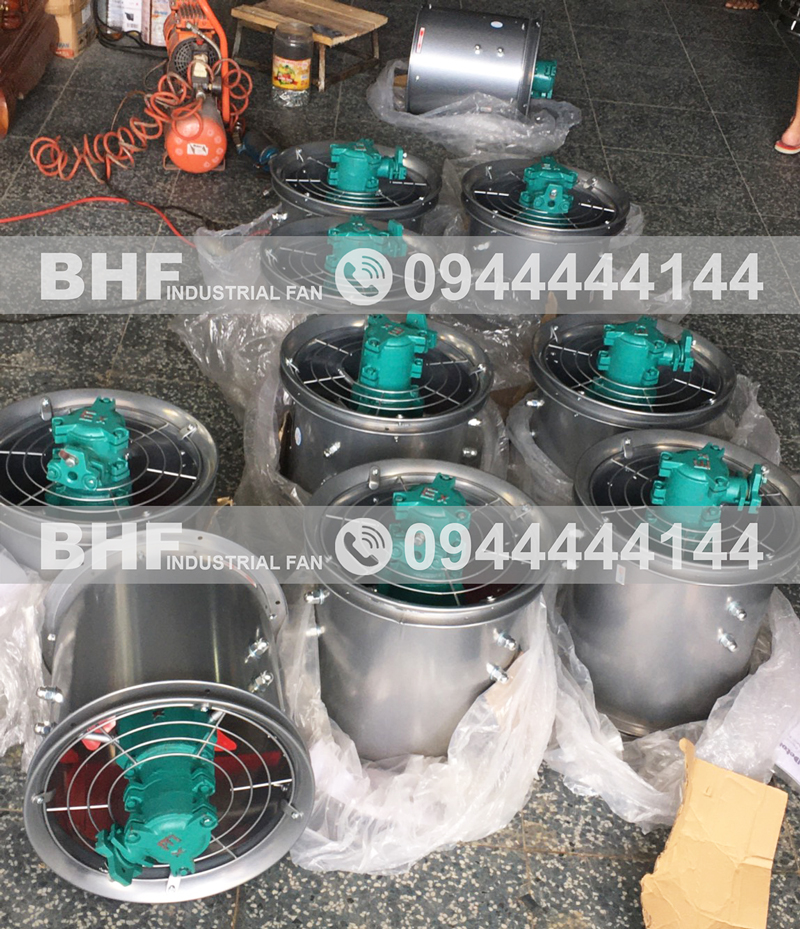 Quạt công nghiệp phòng chống cháy nổ 