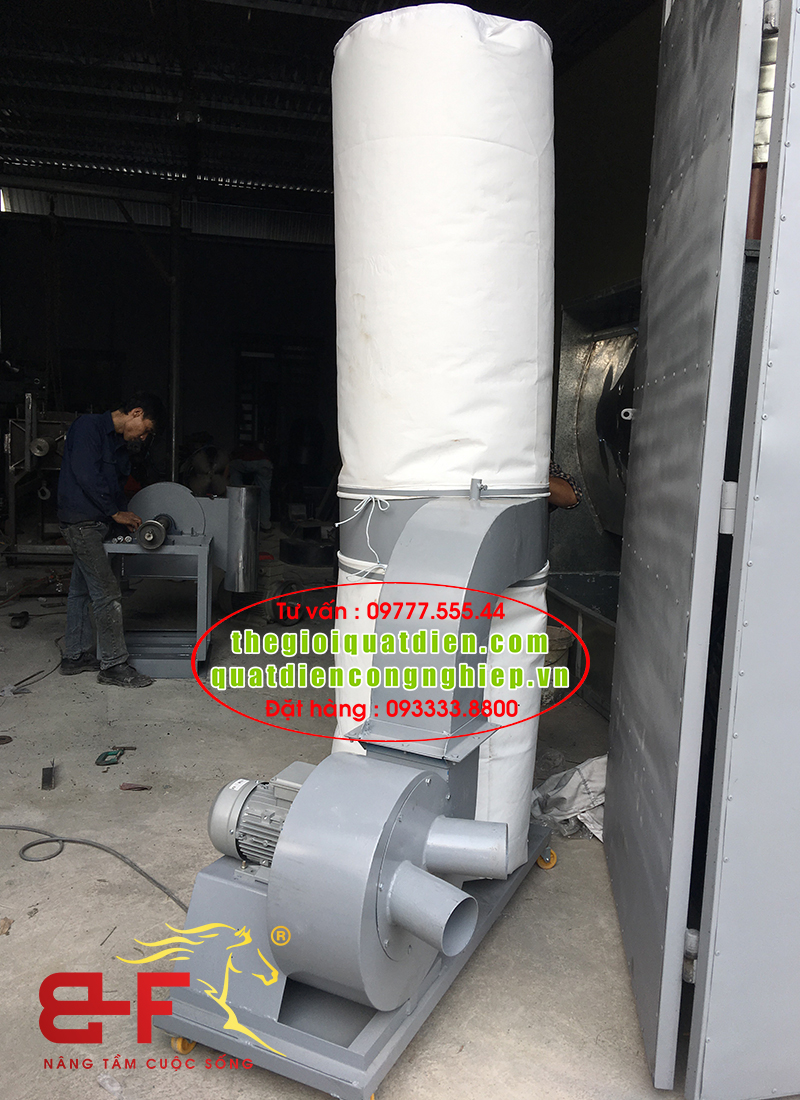 Quạt hút bụi di động 1 túi vải lọc bụi