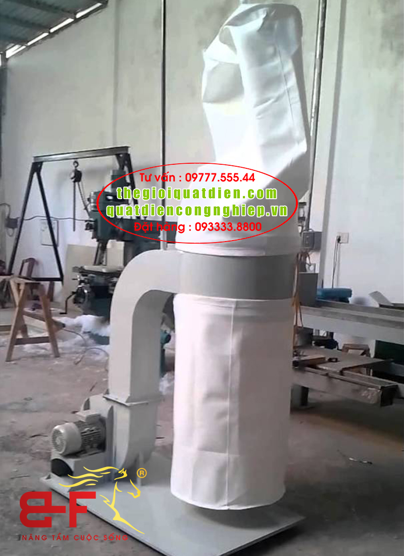 Quạt hút bụi di động 1 túi vải lọc bụi