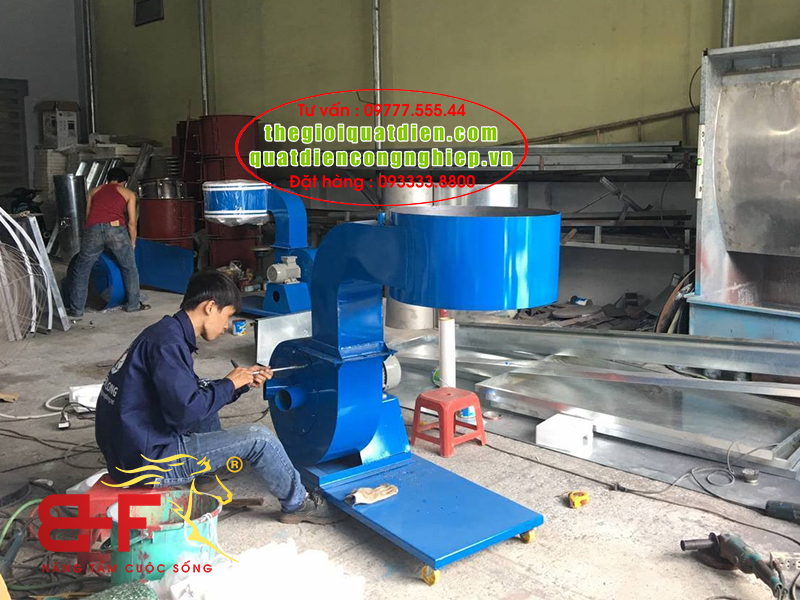 Quạt hút bụi di động 1 túi vải lọc bụi