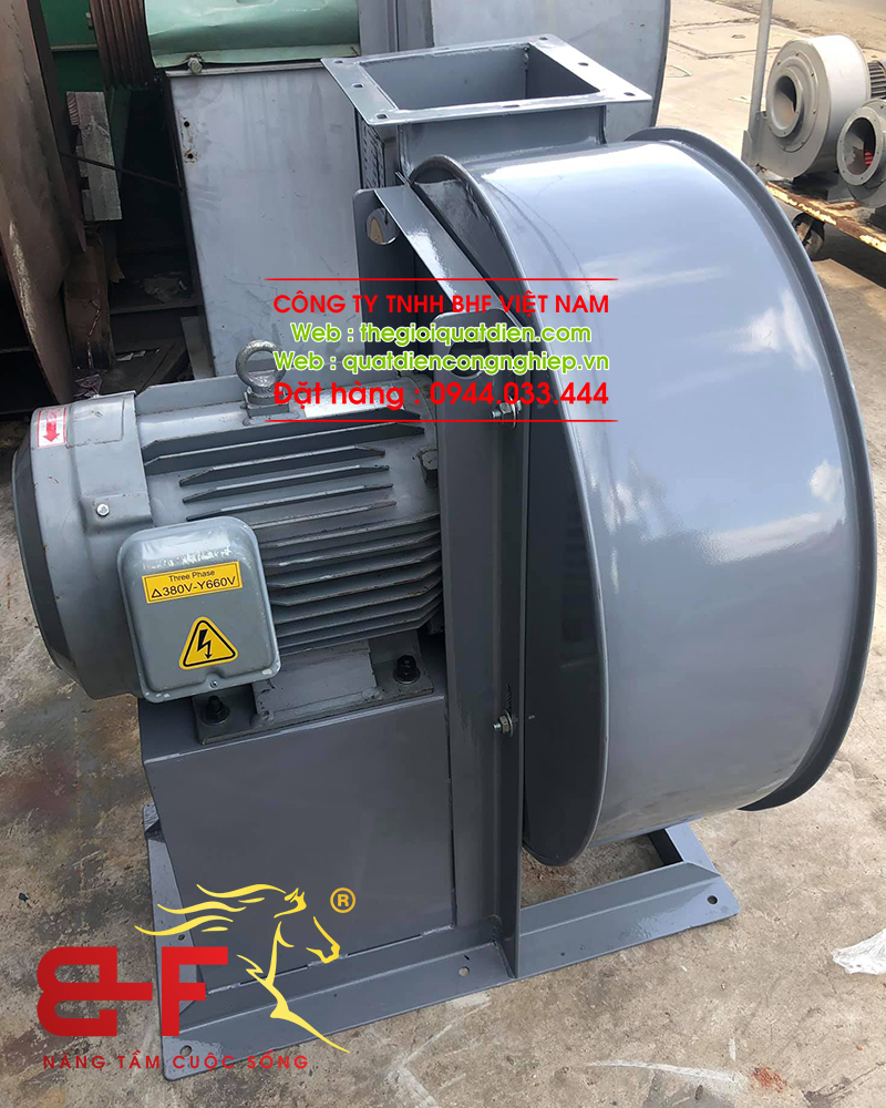 Quạt ly tâm cao áp hút bụi 4