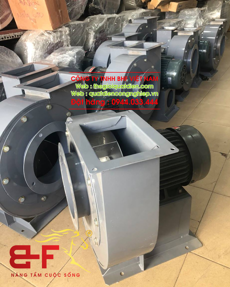 Quạt ly tâm cao áp hút bụi 5