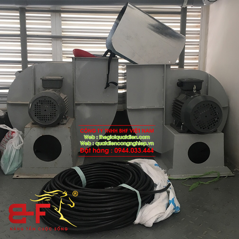 Quạt ly tâm công nghiệp dòng trung áp 30HP/22KW