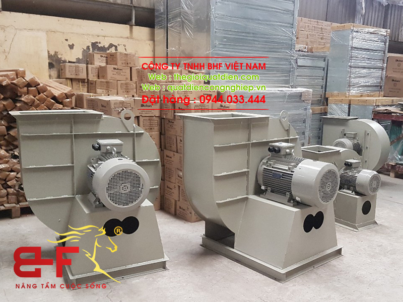 Quạt ly tâm công nghiệp dòng trung áp 30HP/22KW 2