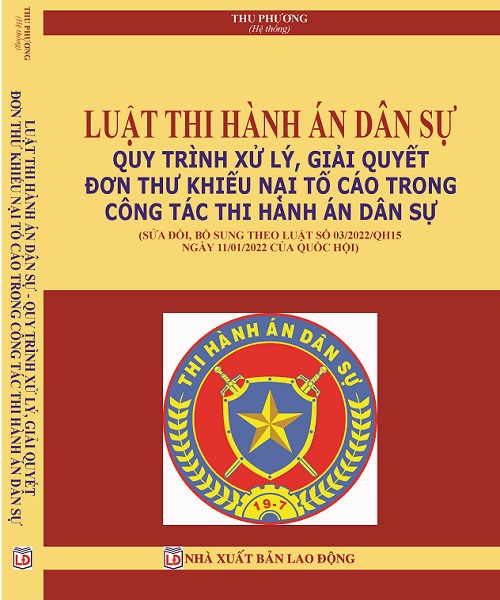 Sách Luật thi hành án dân sự 2022