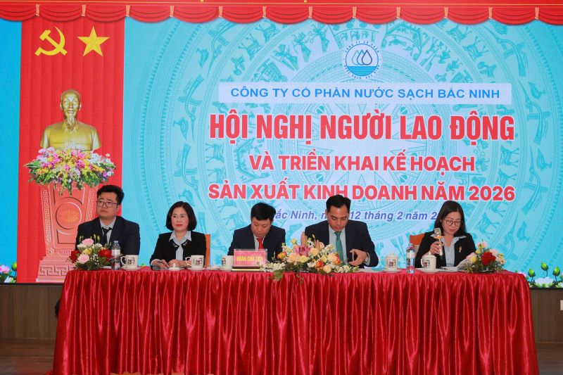 Hội nghị người lao động và triển khai kế hoạch sản xuất kinh doanh năm 2026