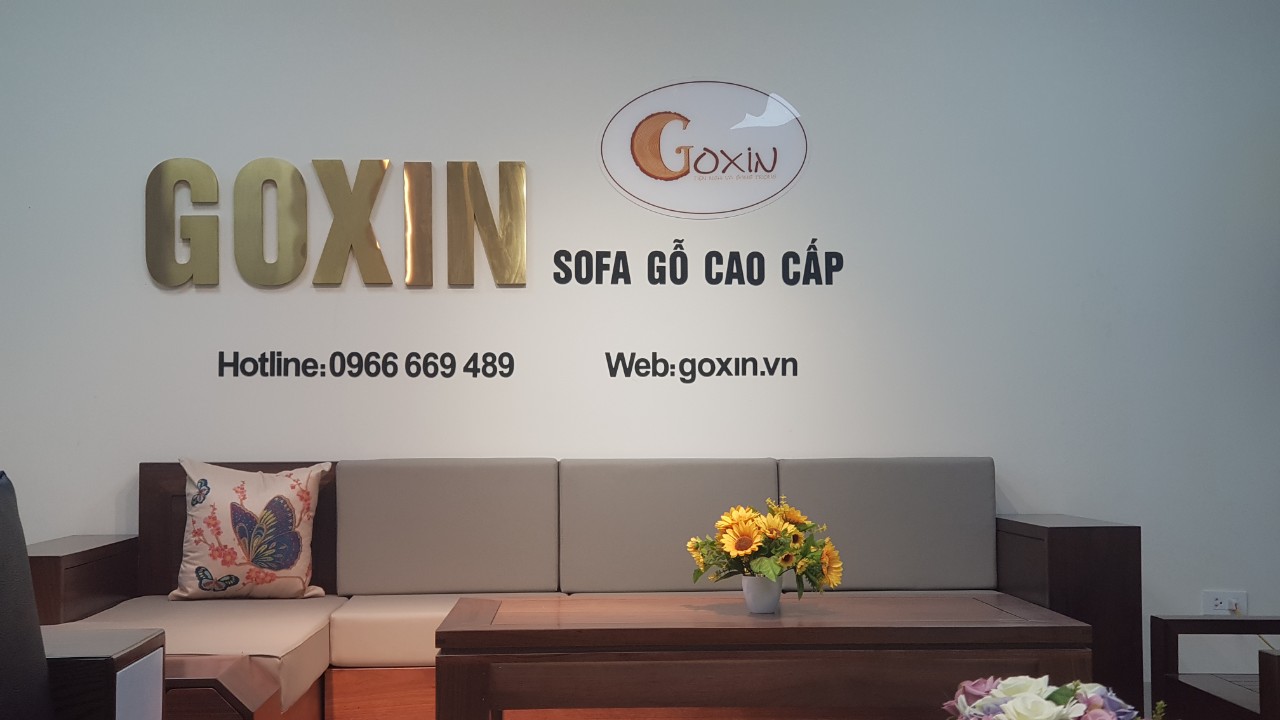 Nội thất Goxin- địa chỉ sản xuất và phân phối sofa gỗ óc chó uy tín, chất lượng