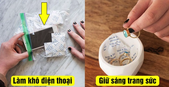 Hạt hút ẩm Silica gel ứng dụng trong đời sống hàng ngày  