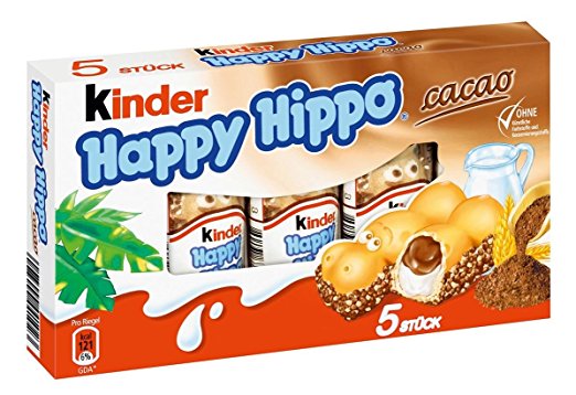 Kinder Happy Hippo Biscuits (103.5g)