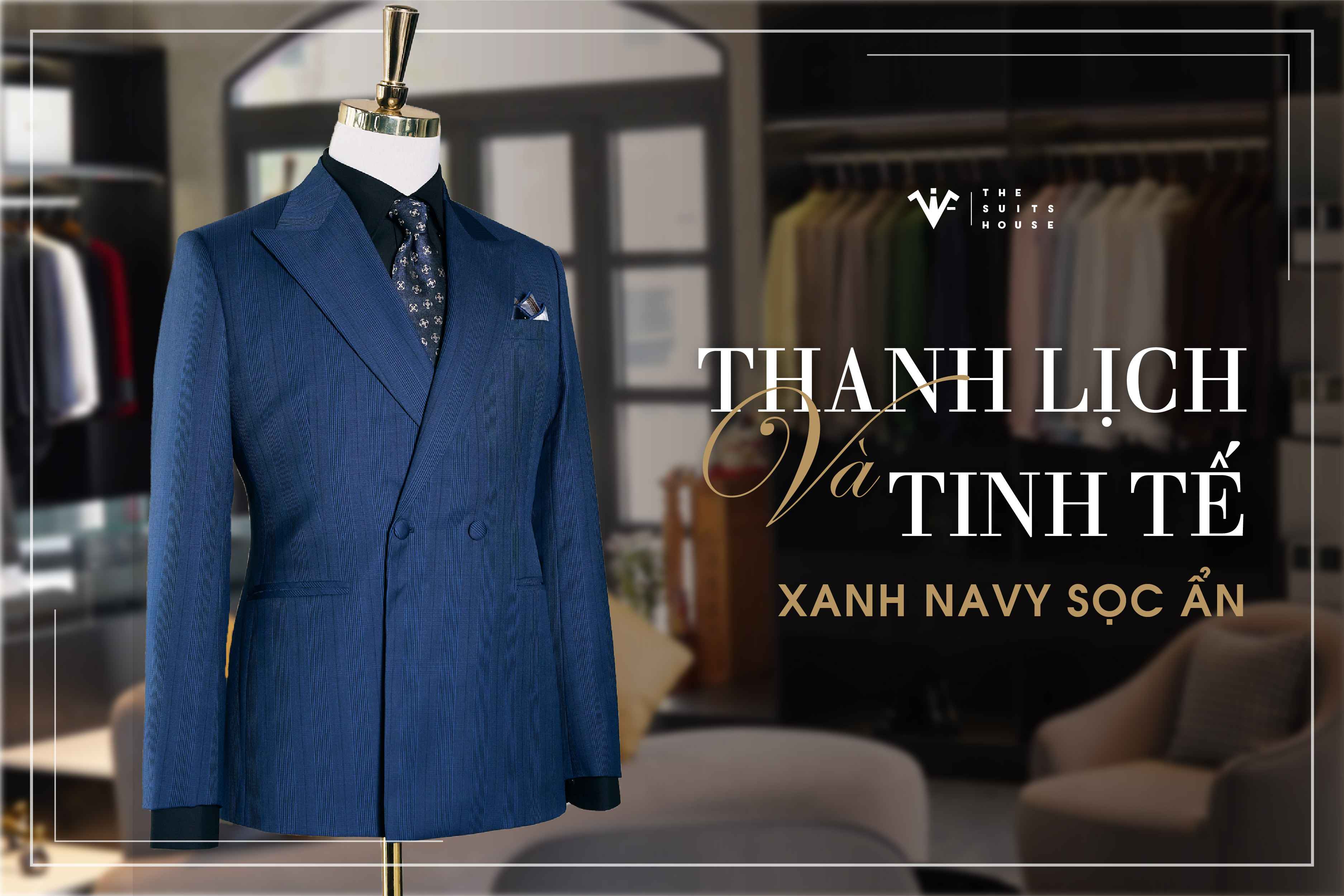 [BST RENTAL] XANH NAVY SỌC ẨN: SỰ THANH LỊCH VÀ TINH TẾ