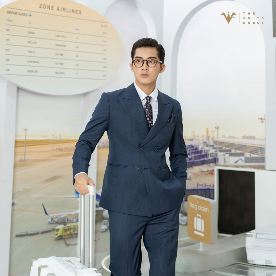 ĐẲNG CẤP QUÝ ÔNG CÙNG SUIT XANH ĐEN 