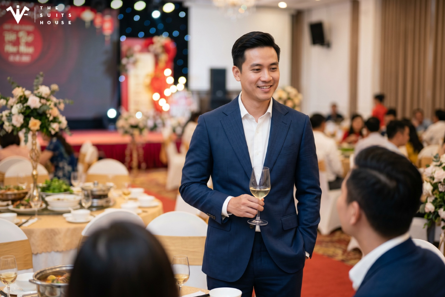 Bí Quyết Chọn Chất Liệu Suit Tiệc Cưới Nhà Hàng Việt Nam Không Ám Mùi