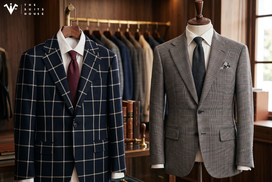 Bí Quyết Diện Suit Kẻ Windowpane & Glen Plaid Lịch Lãm