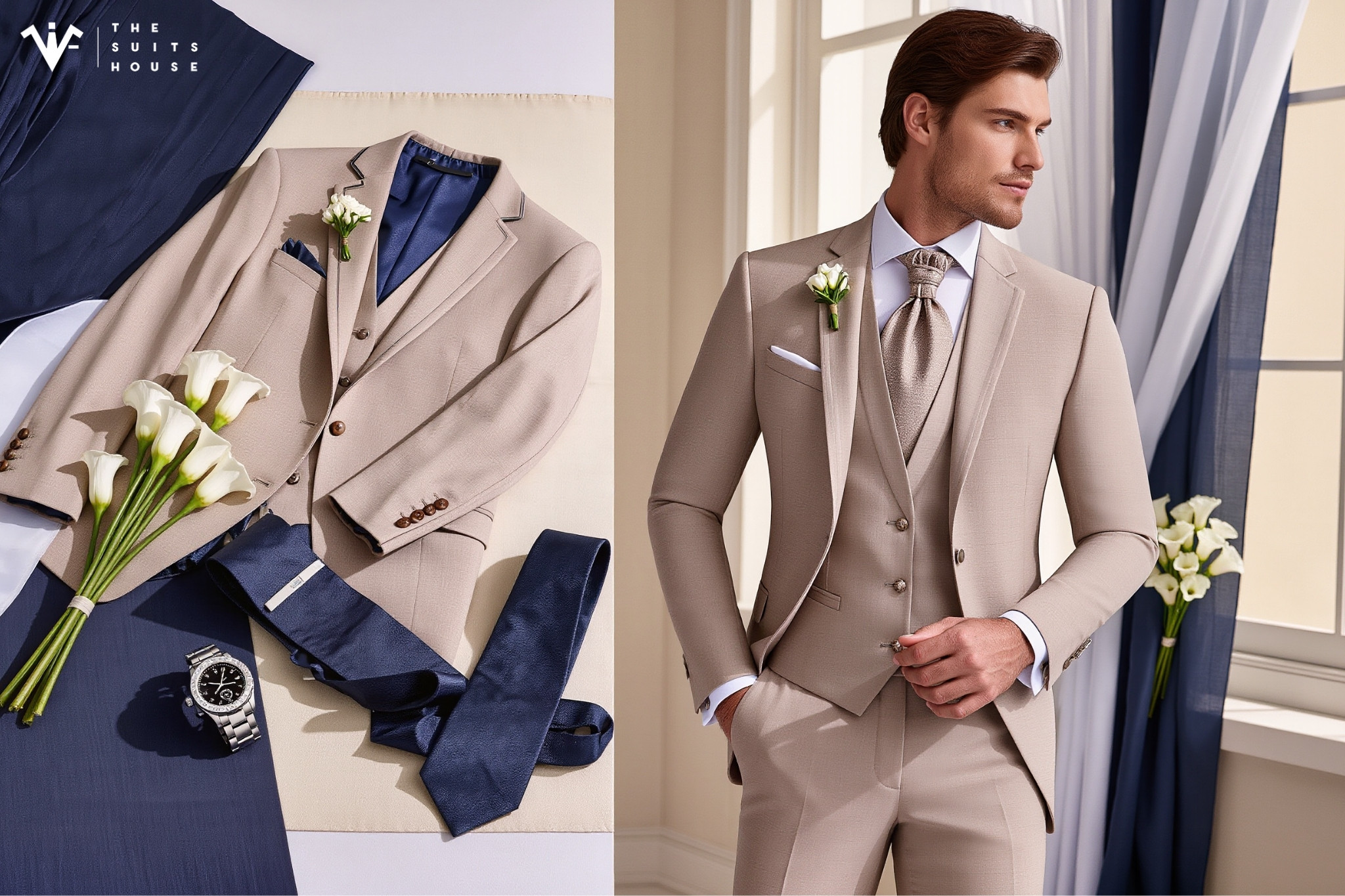Suit Cho Mùa Cưới Cuối Năm 2025 Lên Ngôi Những Tông Màu Nào