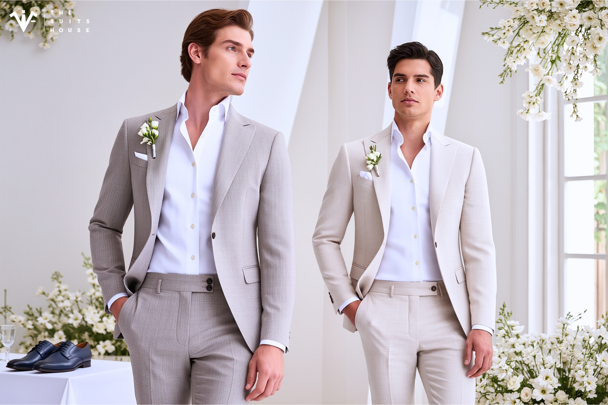 Những Mẫu Suit Cưới Màu Sáng Dẫn Đầu Xu Hướng Cuối Năm 2025 Những Mẫu Suit Cưới Màu Sáng Dẫn Đầu Xu Hướng Cuối Năm 2025