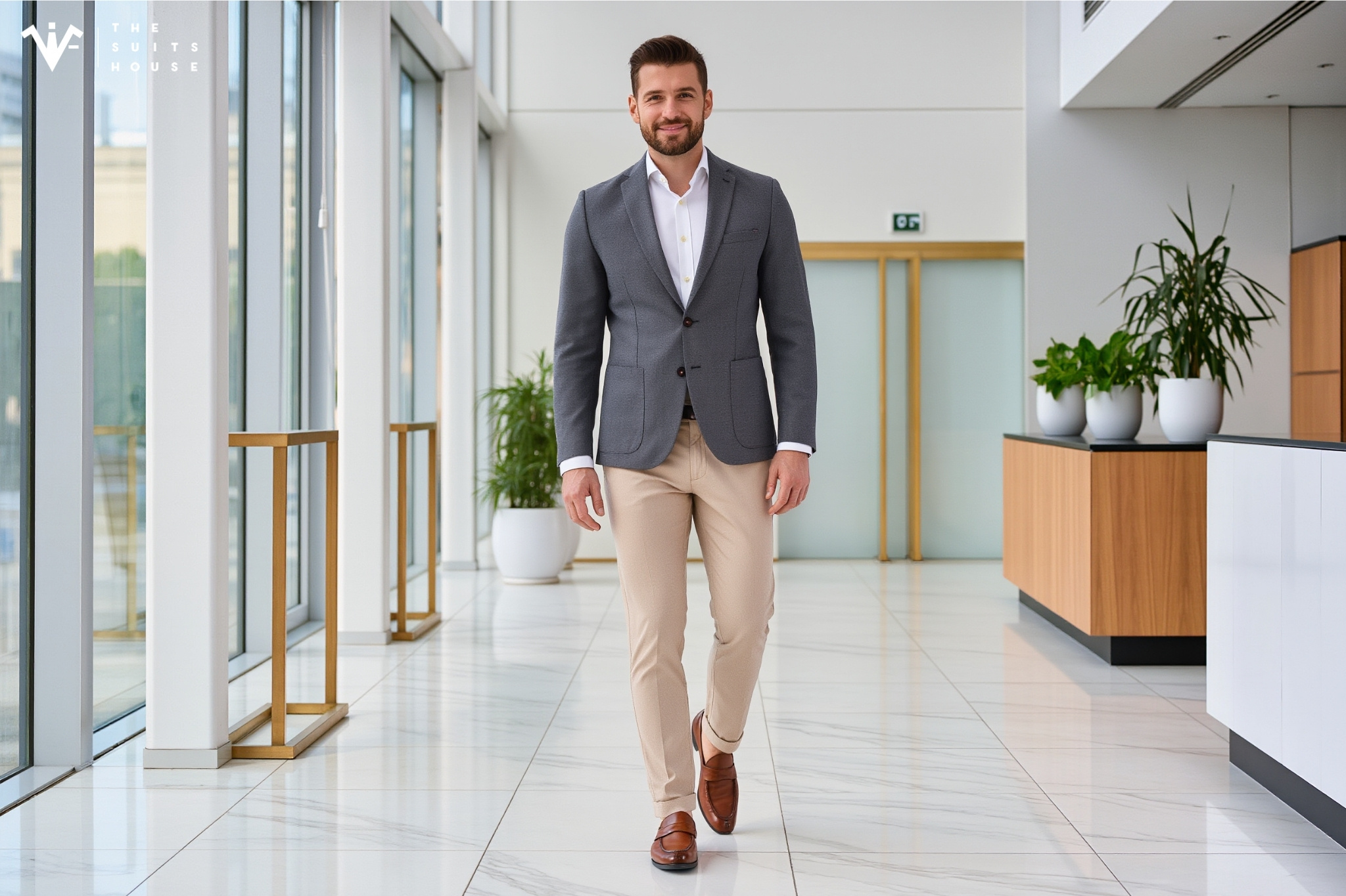 Phong Cách Business Casual – Cú Chuyển Mình Của Quý Ông 2025