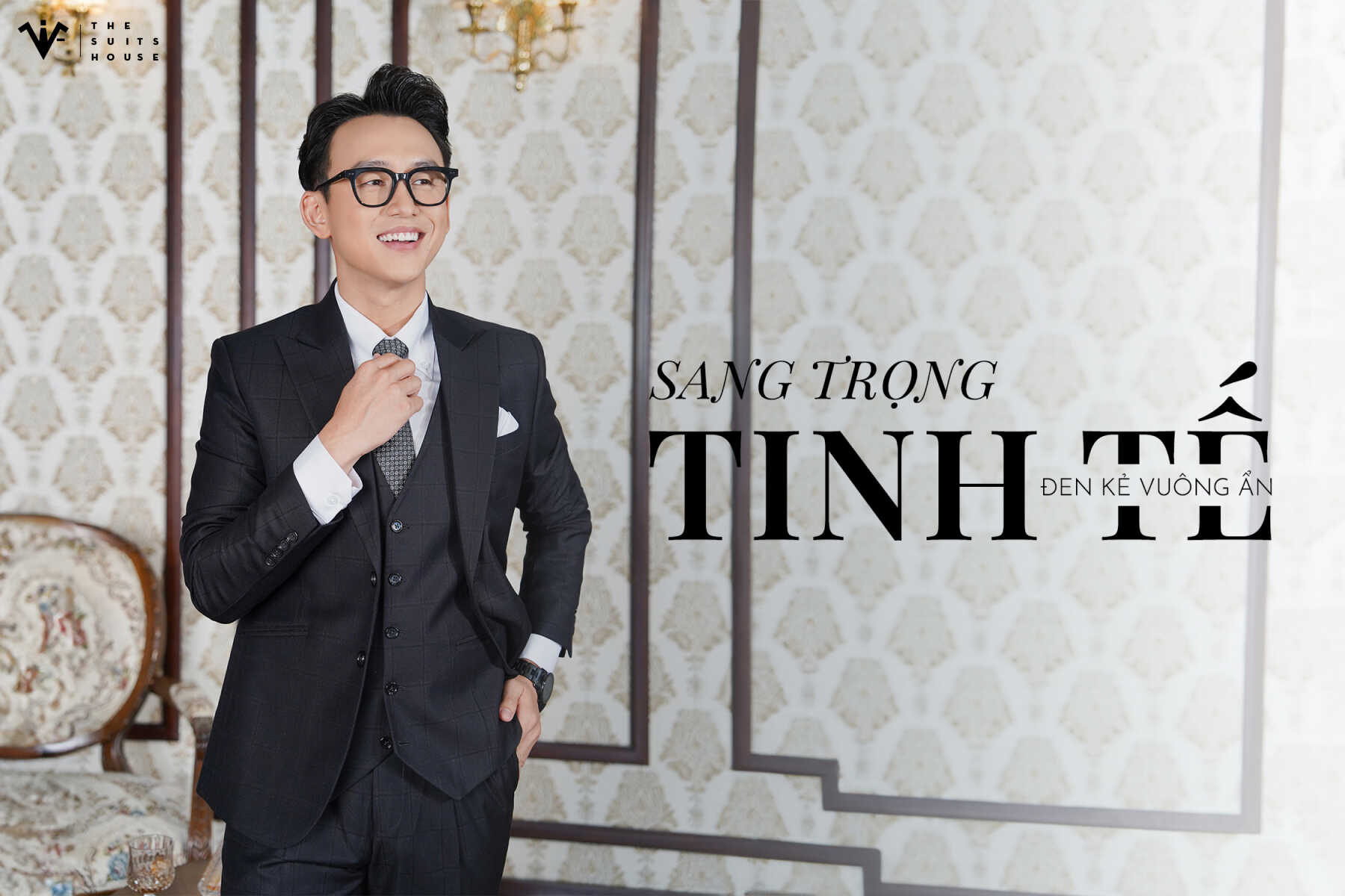 ELEGANCY OF SUITS - ĐEN KẺ VUÔNG ELEGANCY OF SUITS - ĐEN KẺ VUÔNG