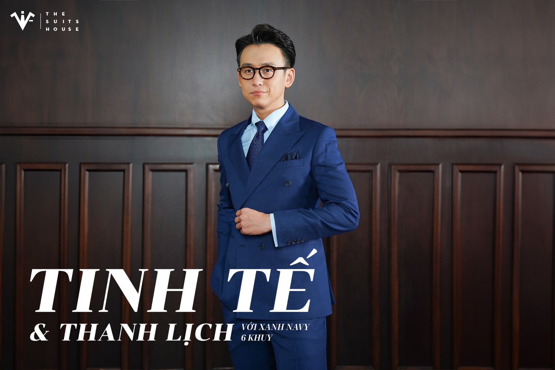 ELEGANCY OF SUITS - XANH NAVY 6 KHUY