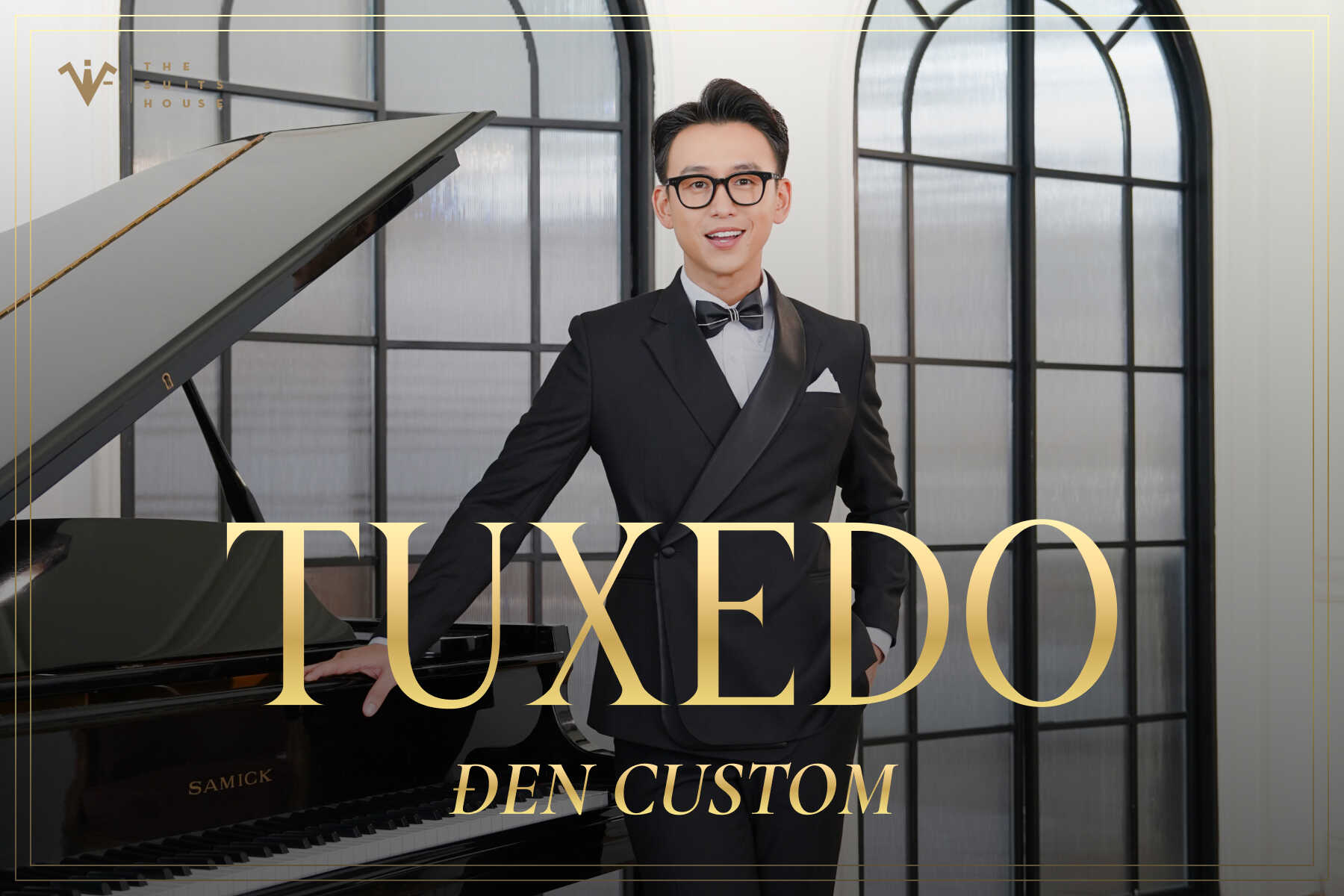 ELEGANCY OF SUITS - TUXEDO ĐEN CUSTOM ELEGANCY OF SUITS - TUXEDO ĐEN CUSTOM
