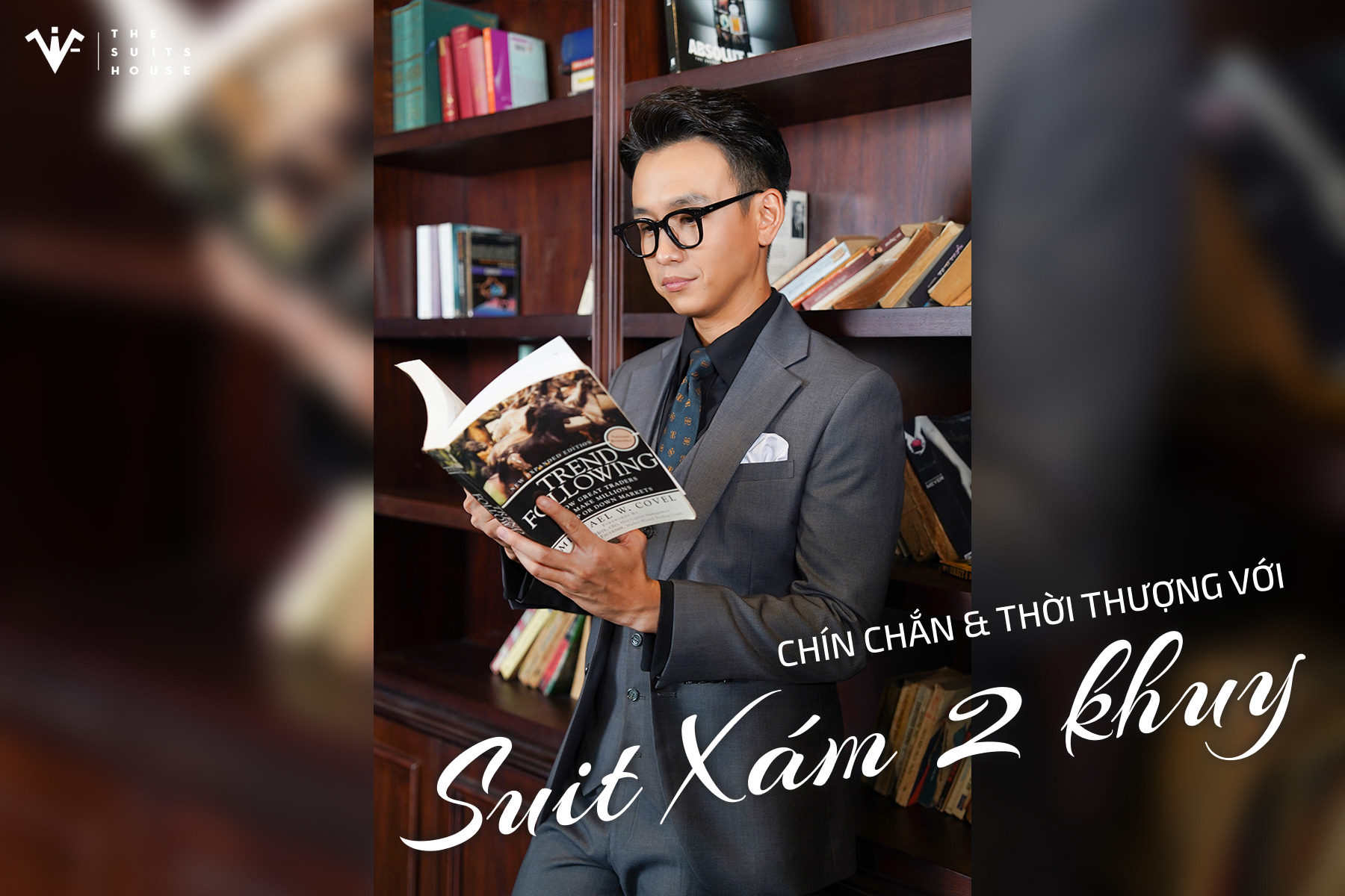 ELEGANCY OF SUITS - XÁM 2 KHUY CÓ GILE ELEGANCY OF SUITS - XÁM 2 KHUY CÓ GILE