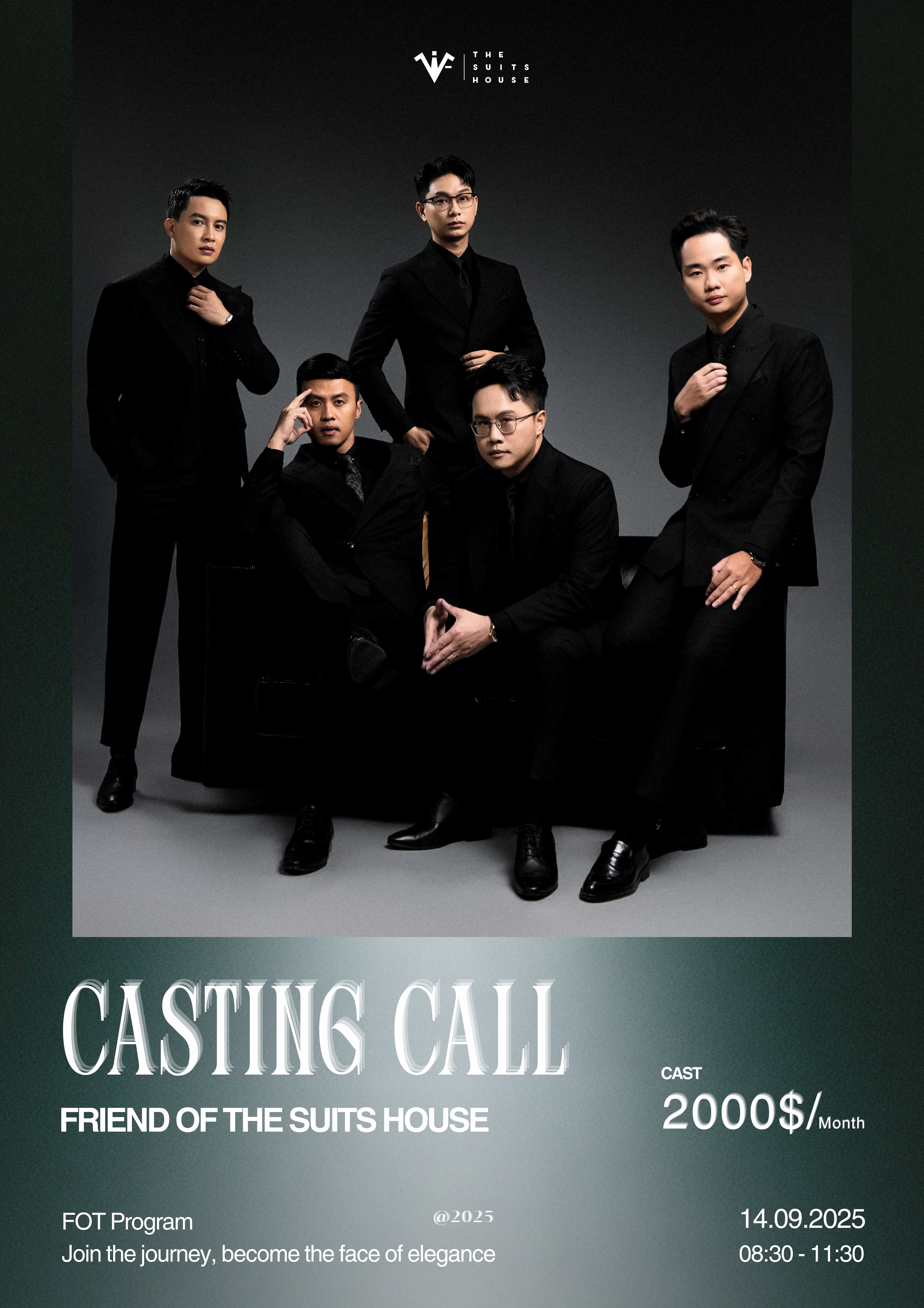 CASTING CALL — FRIEND OF THE SUITS HOUSE 2025 CASTING CALL — FRIEND OF THE SUITS HOUSE 2025