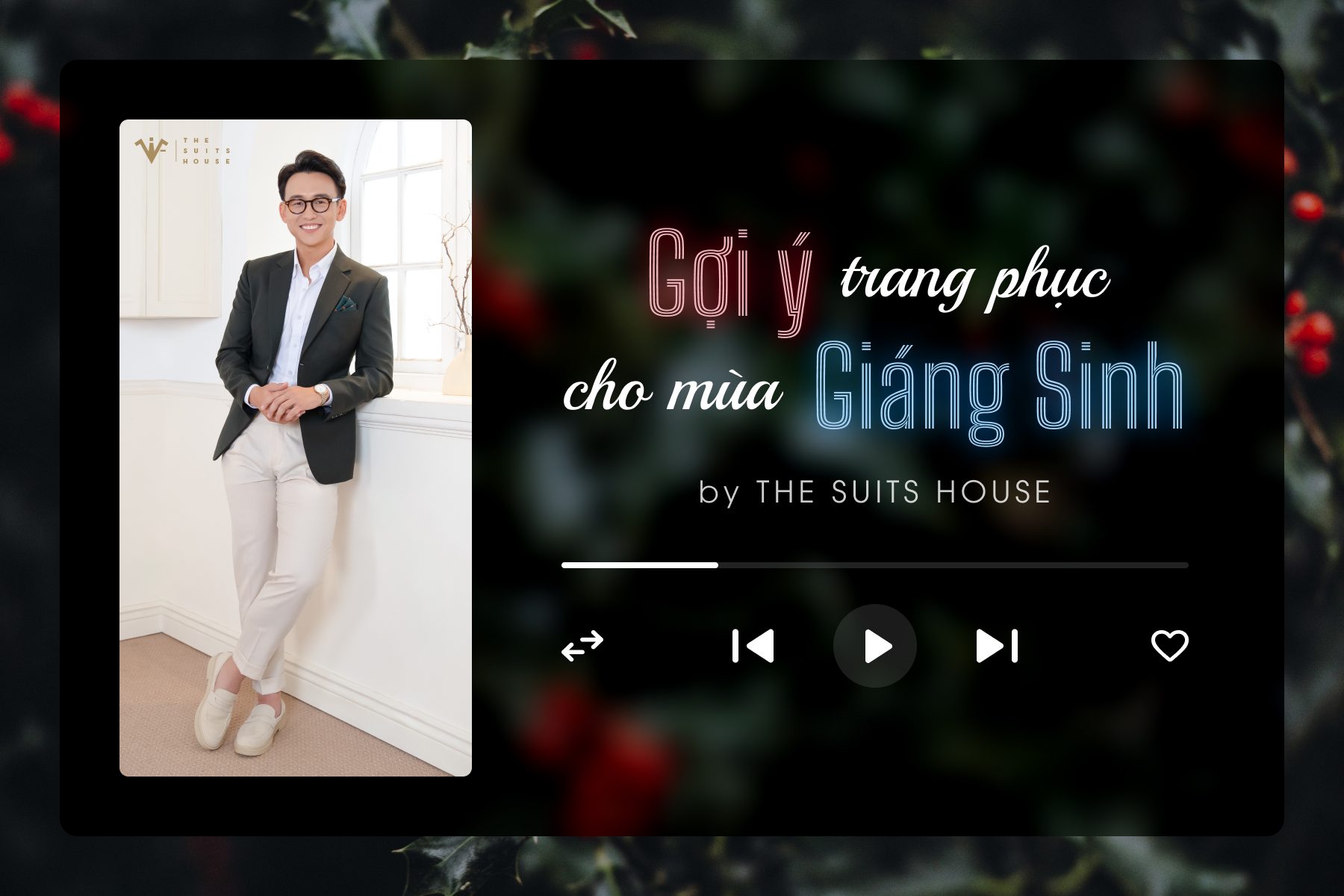 GỢI Ý TRANG PHỤC CHO MÙA GIÁNG SINH