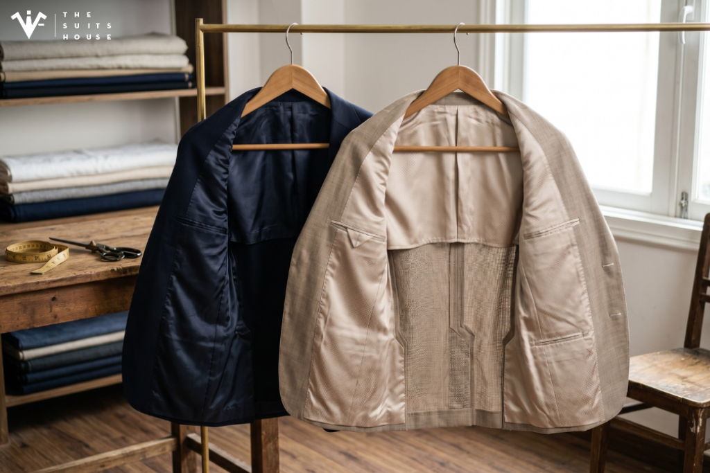 Cupro (Bemberg) Vs. Polyester: Lớp Lót Áo Suit Quyết Định Sự Thoải Mái