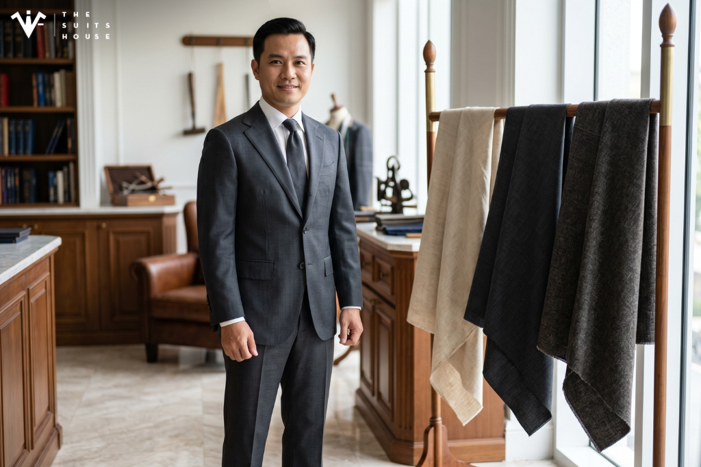 Giải Mã Trọng Lượng Vải: Bí Mật Quyết Định Độ Rủ Hoàn Hảo Của Bộ Suit