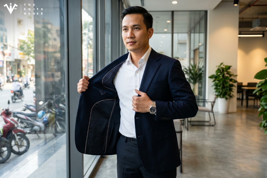 Khí Hậu Sài Gòn 2026: Suit Half-Lined Dần Soán Ngôi Unlined