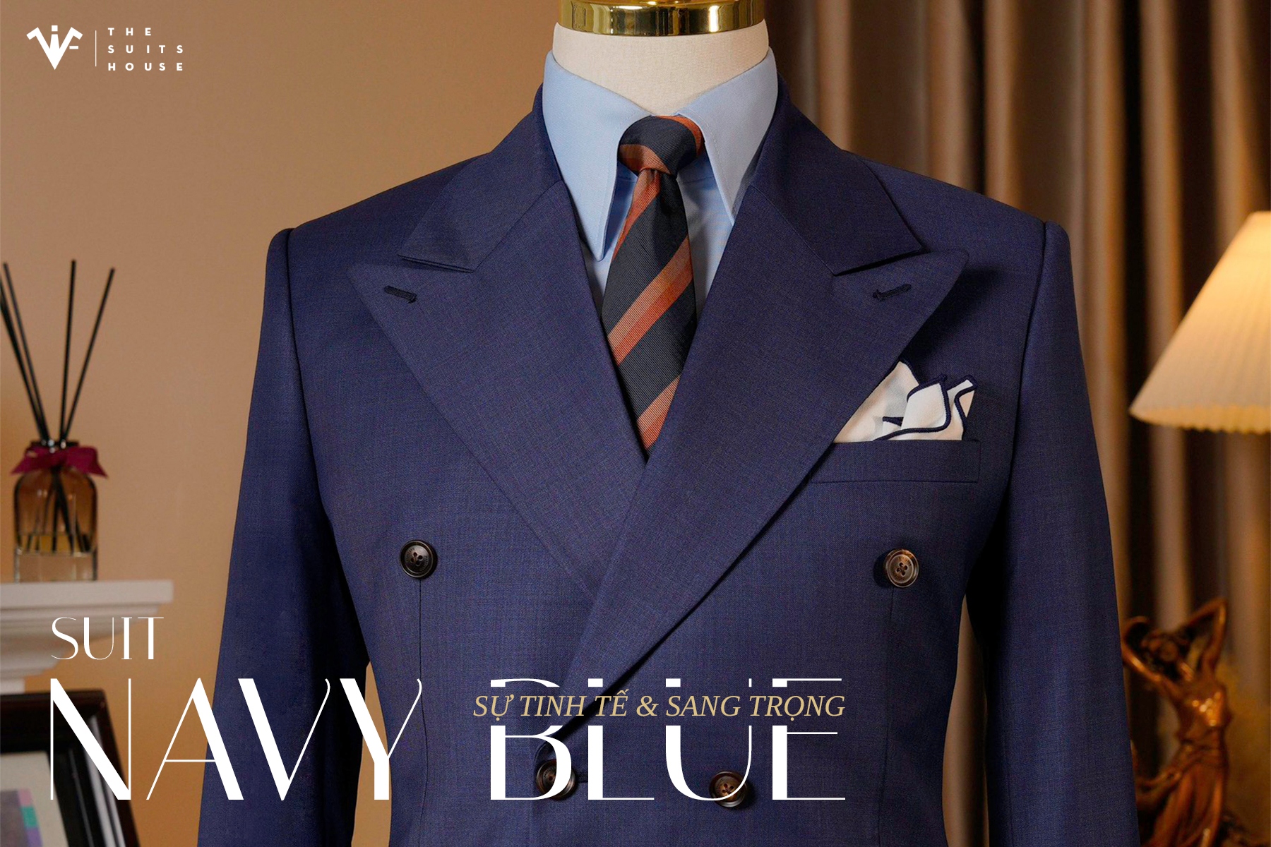 Navy Blue Suit - Sự Tinh Tế và Sang Trọng Dành Cho Quý Ông.