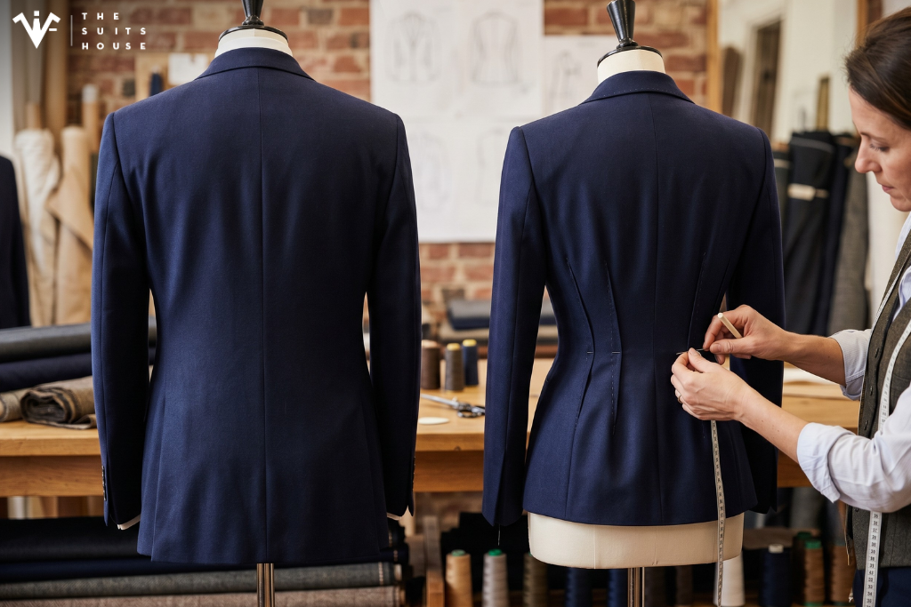 Nghệ Thuật Chiết Eo Suit Nữ: Khác Biệt Với Suit Nam