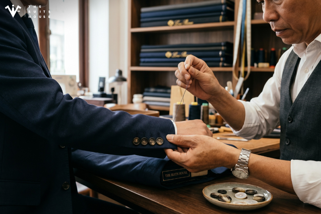 Nghệ Thuật Chọn Khuy Áo Suit: Điểm Nhấn Đẳng Cấp 