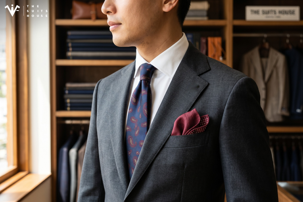 Nghệ Thuật Phối Pocket Square & Cravat Cho Người Mới Bắt Đầu