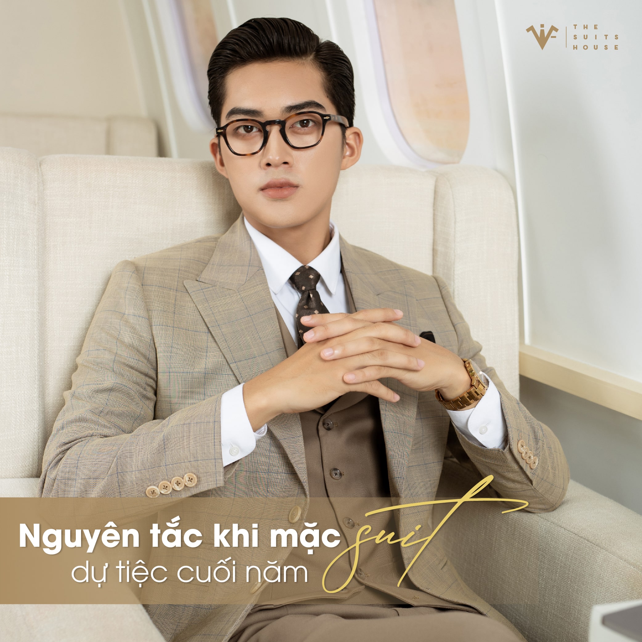 NGUYÊN TẮC KHI MẶC SUIT DỰ TIỆC CUỐI NĂM