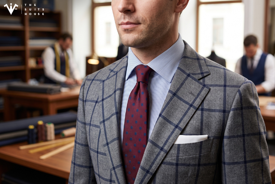 Pattern Mixing: Phối Suit Caro, Sơ Mi Kẻ & Cà Vạt Không Bị Lố