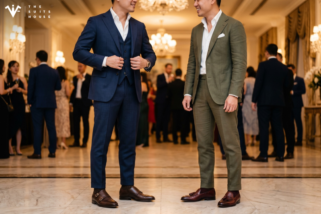 Phối Giày Monk Strap & Loafer Cùng Suit: Thay Thế Oxford Truyền Thống
