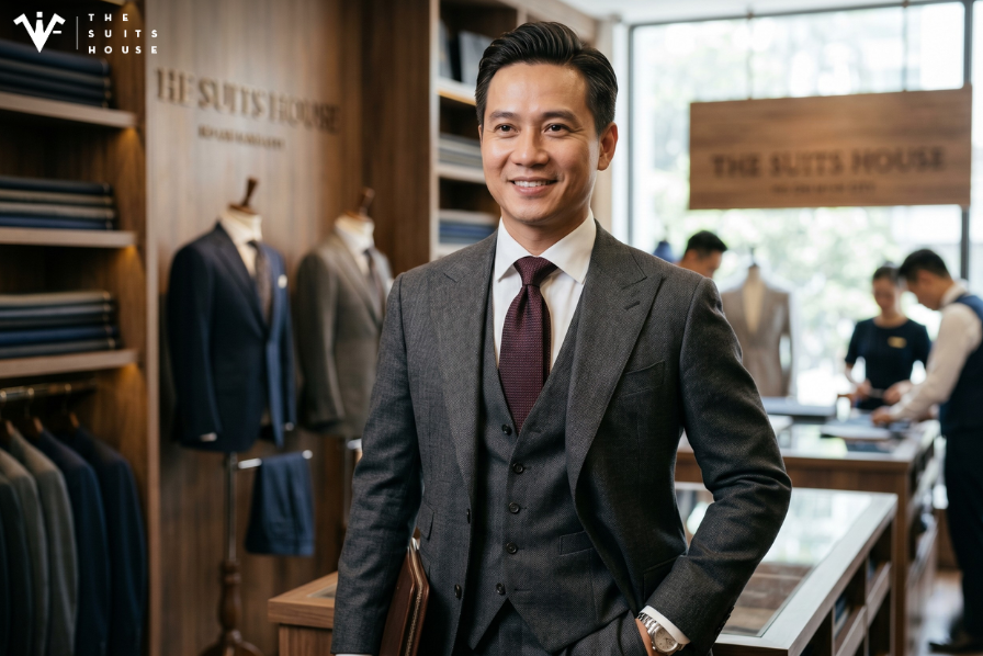 Phối Wide Tie Cùng Suit: Bí Quyết Tôn Vẻ Quyền Lực Mà Không Bị Già