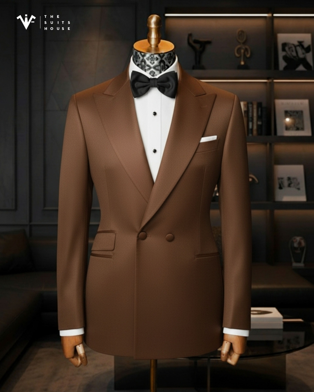 TUXEDO NÂU DOUBLE BREASTED | TUYÊN NGÔN ĐỘC BẢN CỦA QUÝ ÔNG SÀNH ĐIỆU