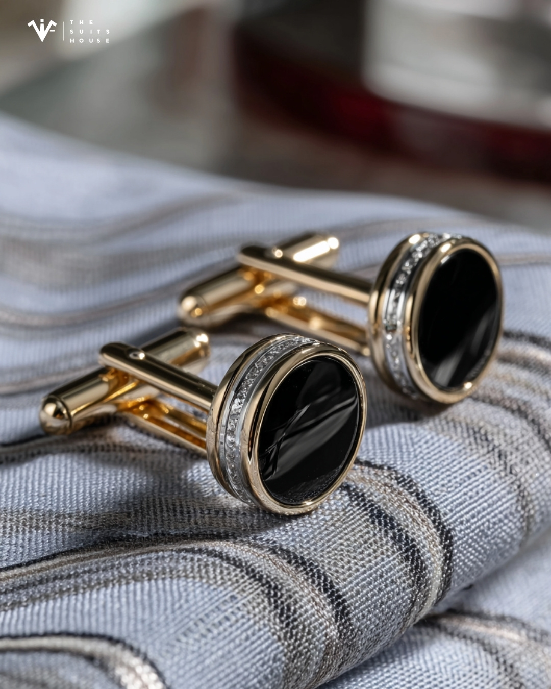 CUFFLINKS BLACK SPARKLE | Điểm Chạm Huyền Bí Của Phong Thái Lãnh Đạo CUFFLINKS BLACK SPARKLE | Điểm Chạm Huyền Bí Của Phong Thái Lãnh Đạo