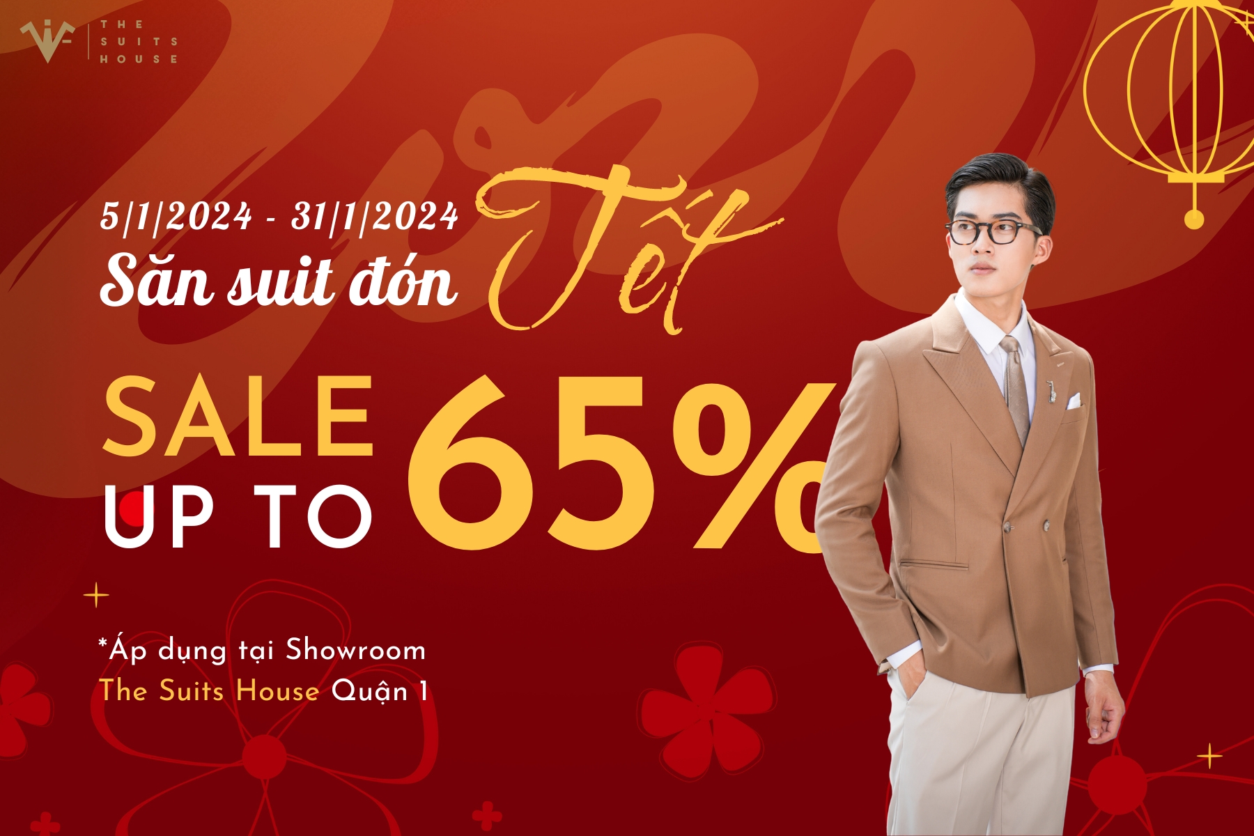 CHƯƠNG TRÌNH SALE SUIT MỪNG NĂM MỚI CHỈ CÓ TẠI THE SUITS HOUSE 