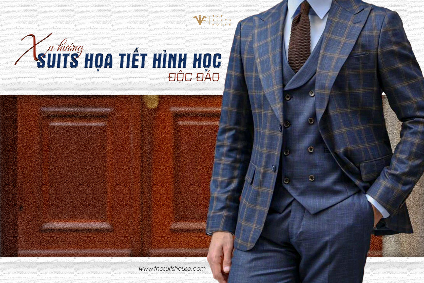 Xu hướng suits họa tiết hình học độc đáo Xu hướng suits họa tiết hình học độc đáo