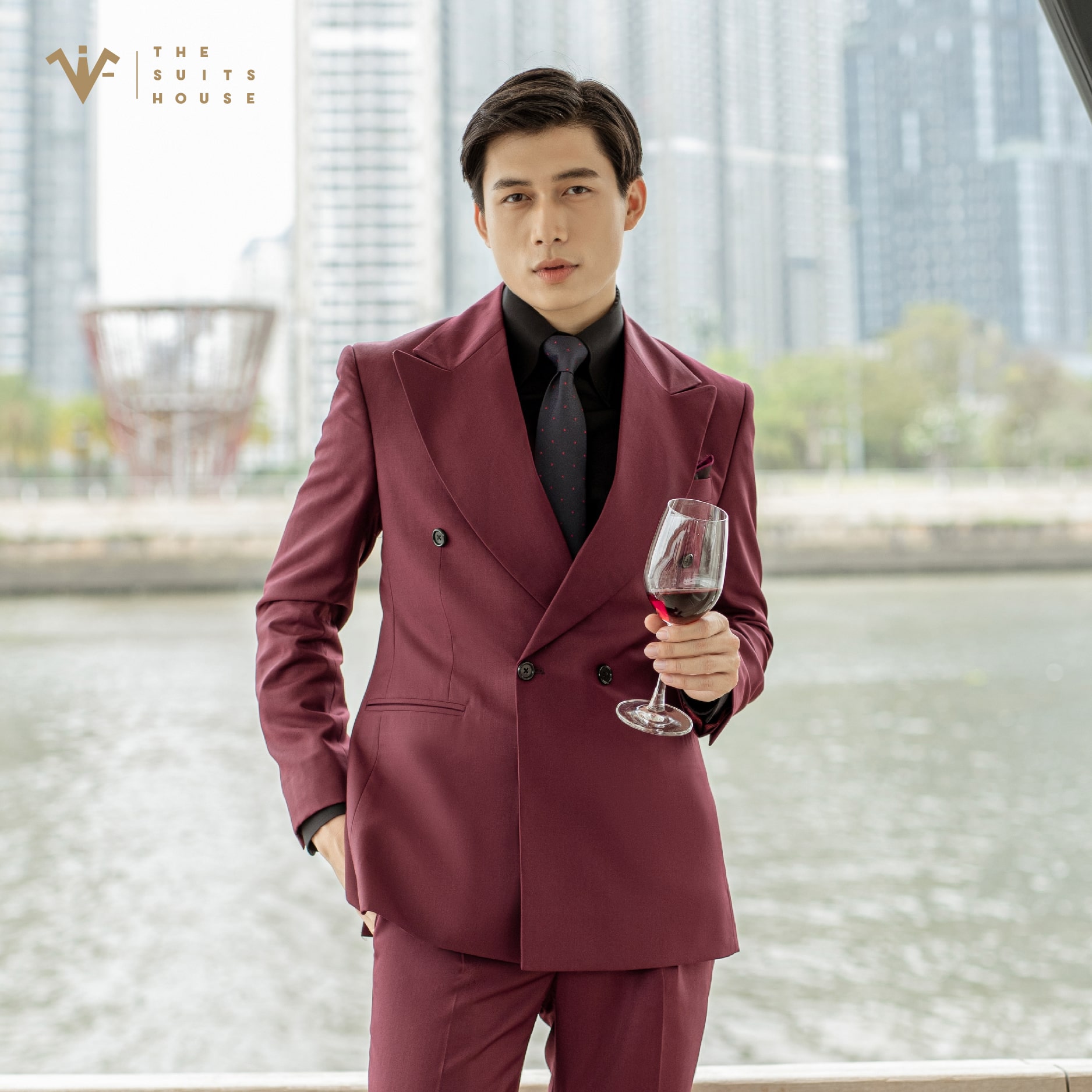 BORDEAUX SUIT, KHẲNG ĐỊNH ĐẲNG CẤP QUÝ ÔNG BORDEAUX SUIT, KHẲNG ĐỊNH ĐẲNG CẤP QUÝ ÔNG