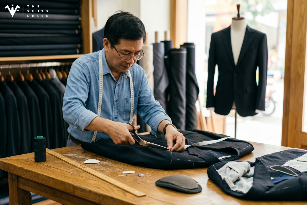 Sửa Suit Nam Bị Rộng, Chật Mất Bao Lâu? Có Bị Hỏng Form Không?