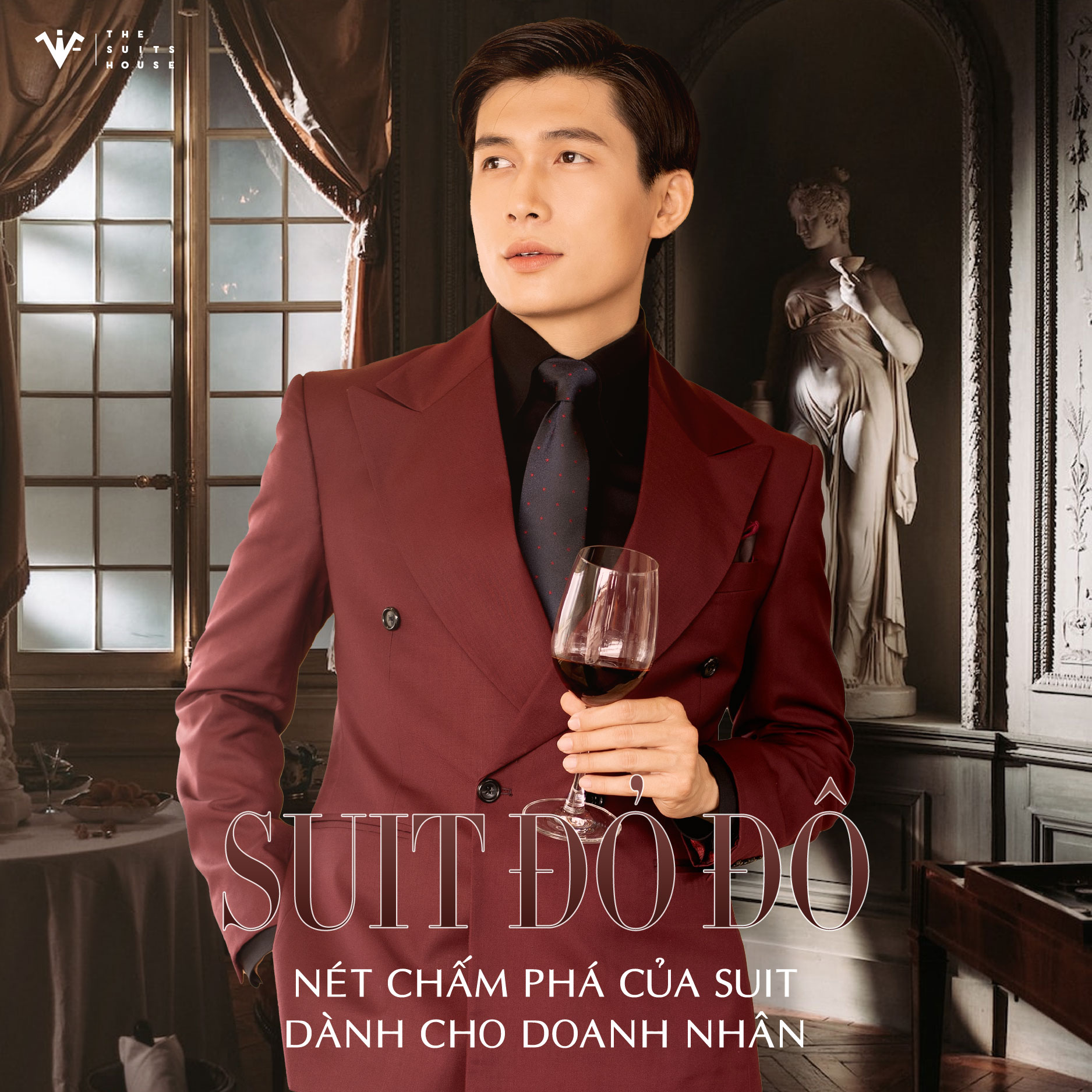 SUIT ĐỎ ĐÔ - NÉT CHẤM PHÁ CỦA SUIT DÀNH CHO DOANH NHÂN