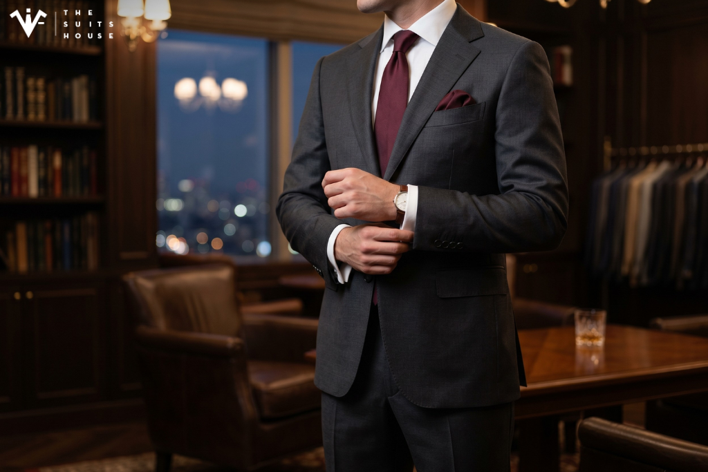 Suit Xám Than: Khi Nào Nên Mặc & Bí Quyết Lựa Chọn Chuẩn