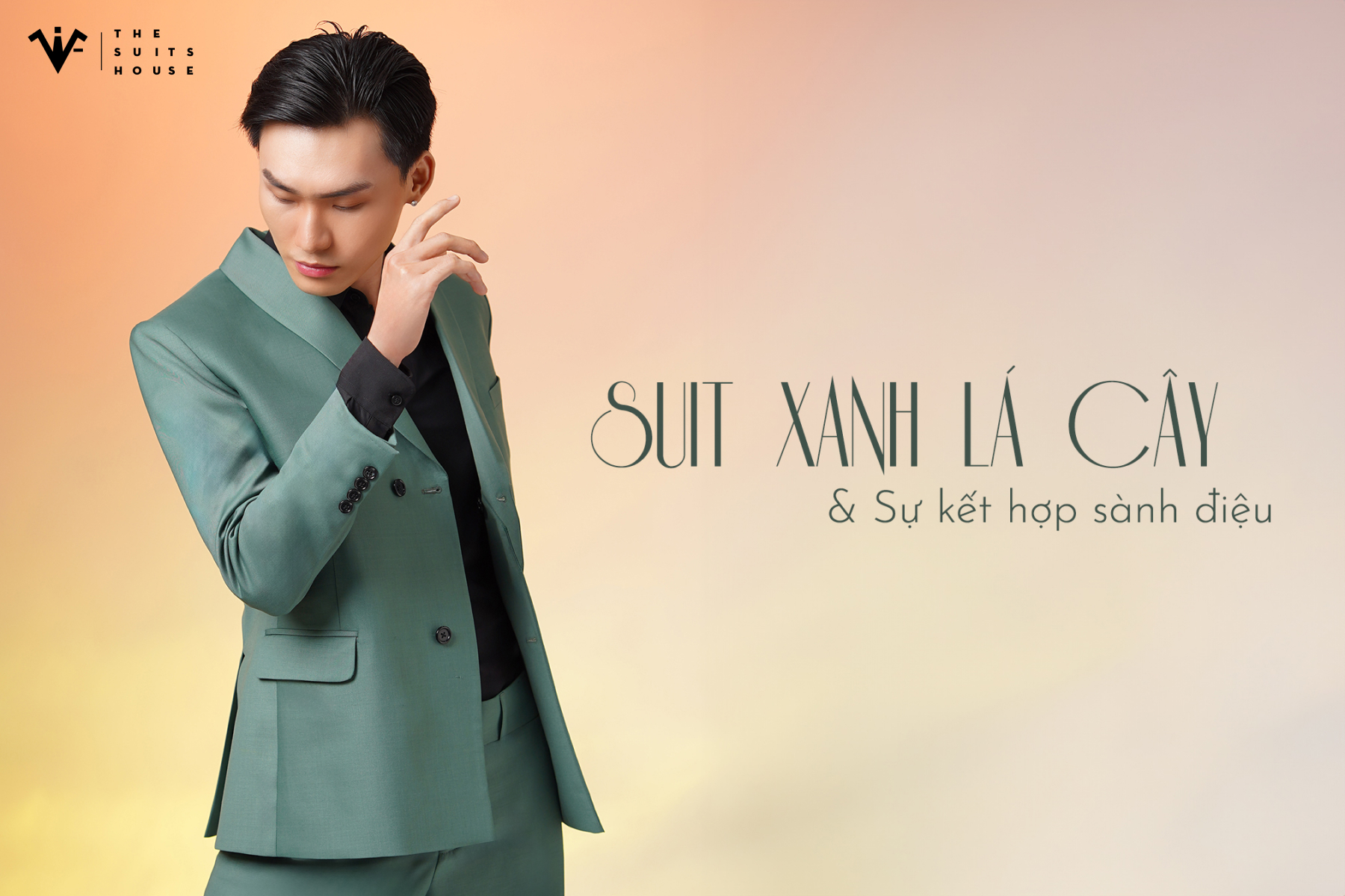 Suit Xanh Lá Cây và Cách Kết Hợp Nó Một Cách Sành Điệu