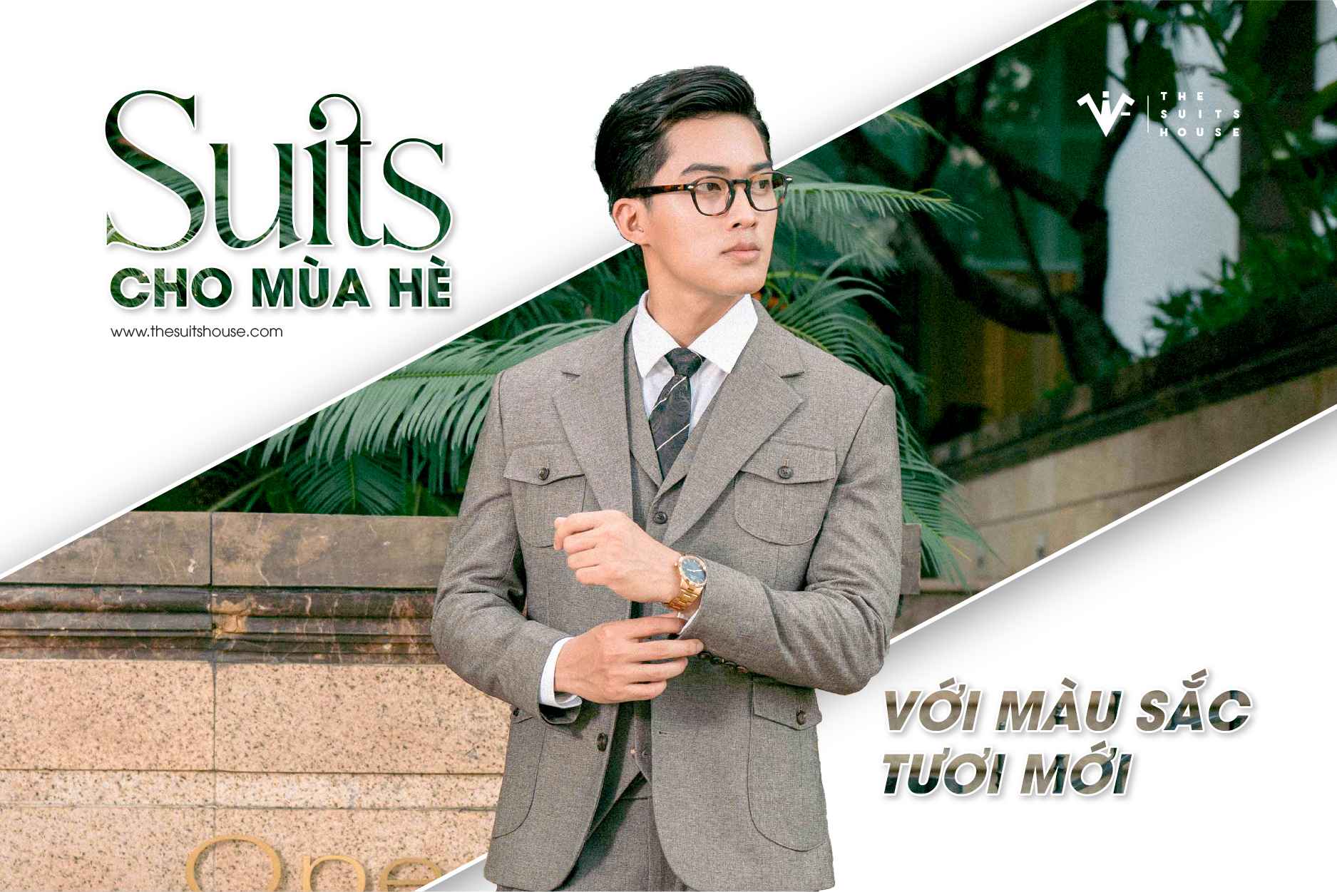 Suits cho mùa hè với màu sắc tươi mới Suits cho mùa hè với màu sắc tươi mới