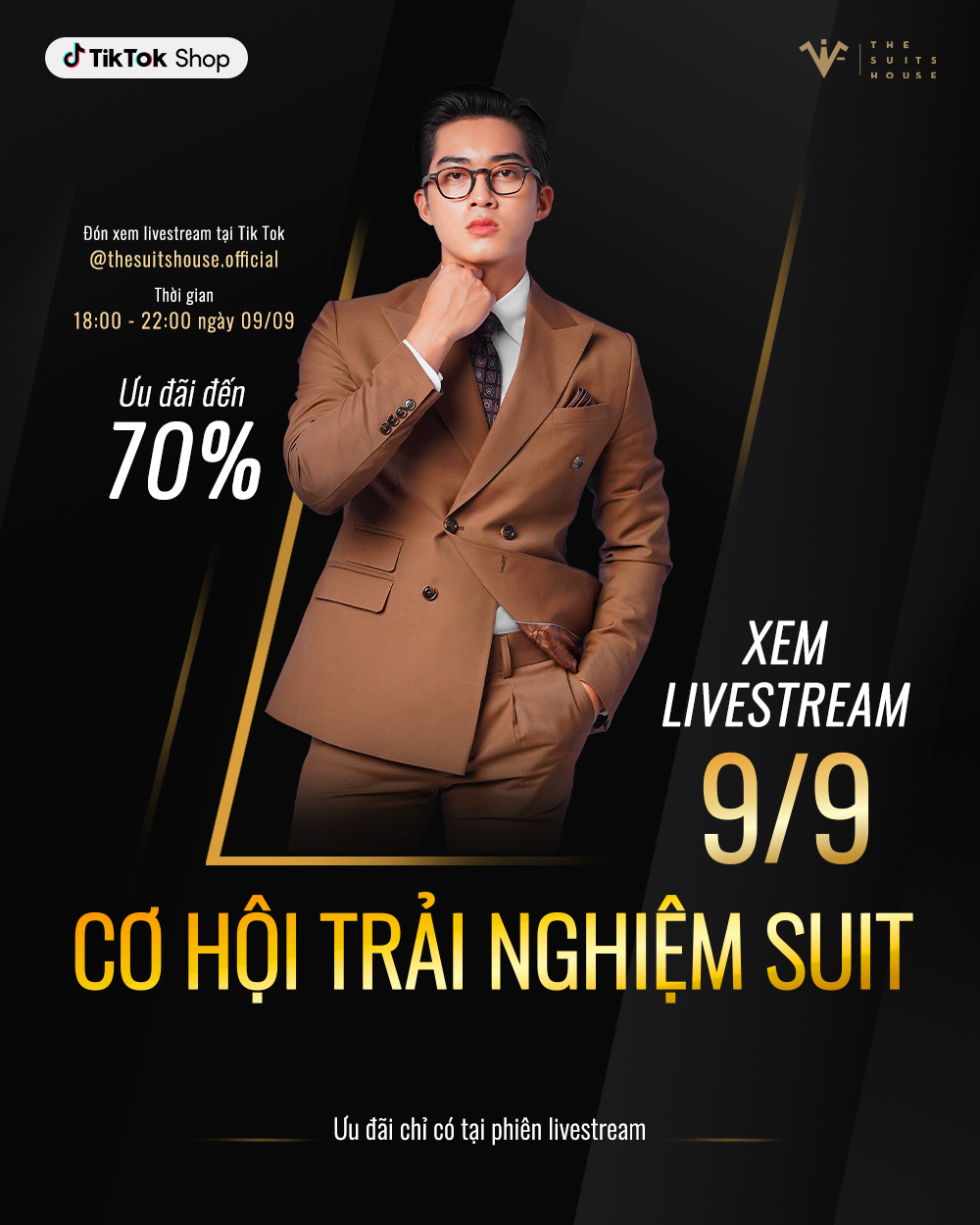 CƠ HỘI TRẢI NGHIỆM SUIT VỚI ƯU ĐÃI LÊN ĐẾN 70% CƠ HỘI TRẢI NGHIỆM SUIT VỚI ƯU ĐÃI LÊN ĐẾN 70%