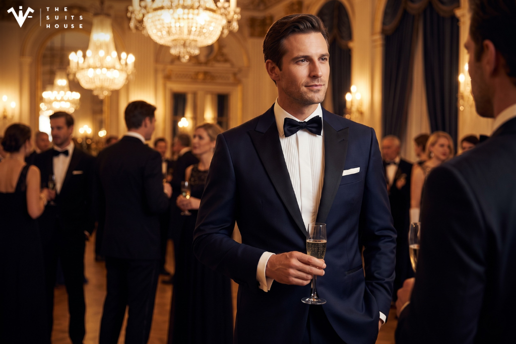 Tuxedo Midnight Blue: Vì Sao Xanh Lại Trông Tối Hơn Cả Đen?